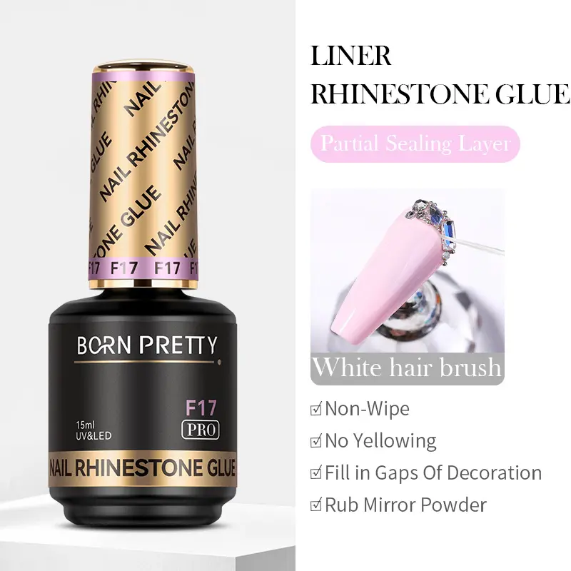 Liner Nail Rhinestone Glue