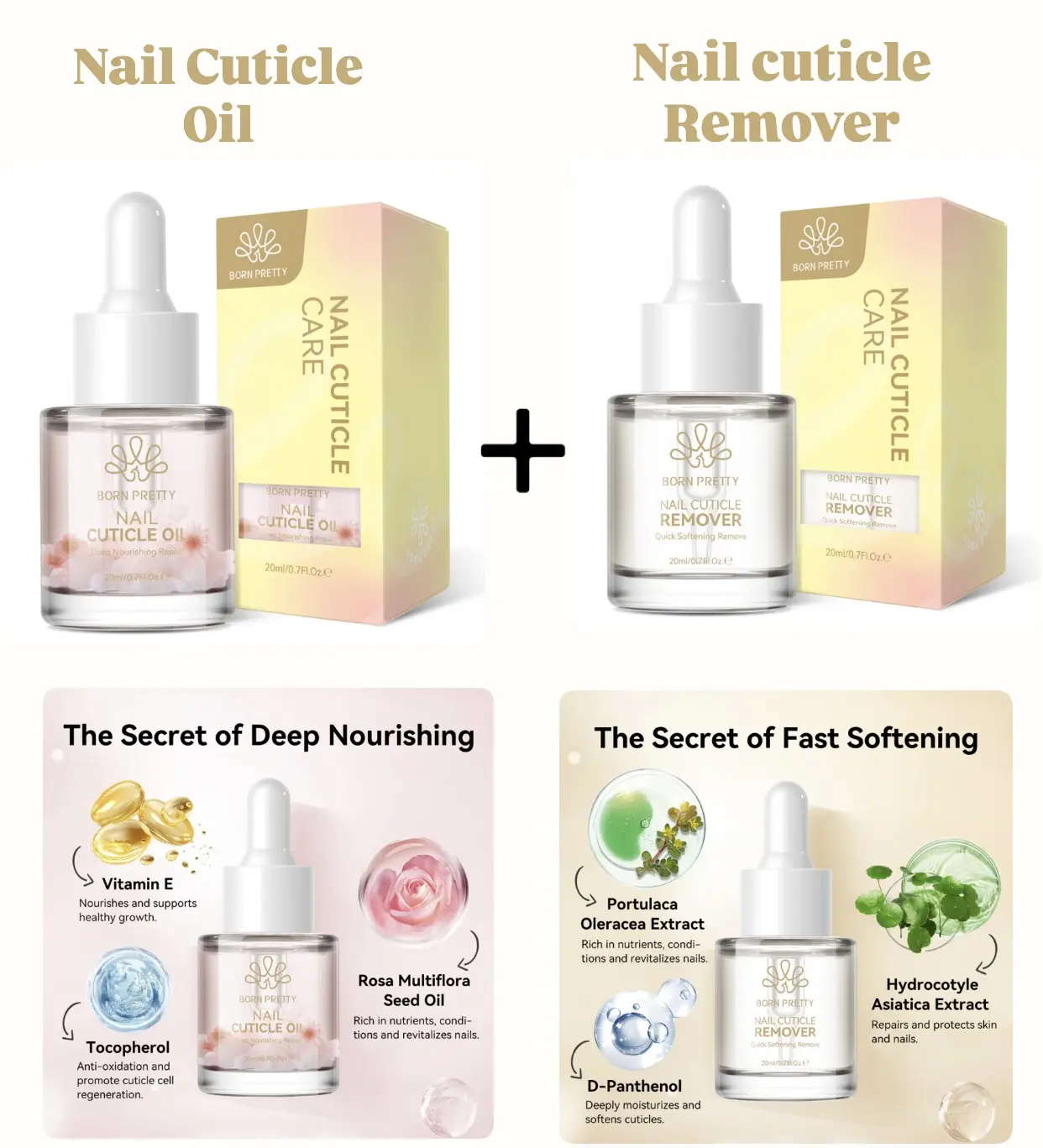 Cuticle Remover + Cuticle Oil