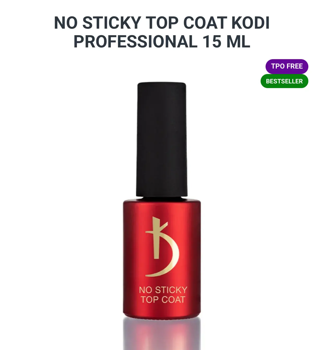 KODI NO STICKY TOP COAT 15 ML