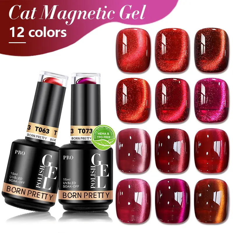BORN PRETTY PRO 15ml Cat Magnetic Gel Polish